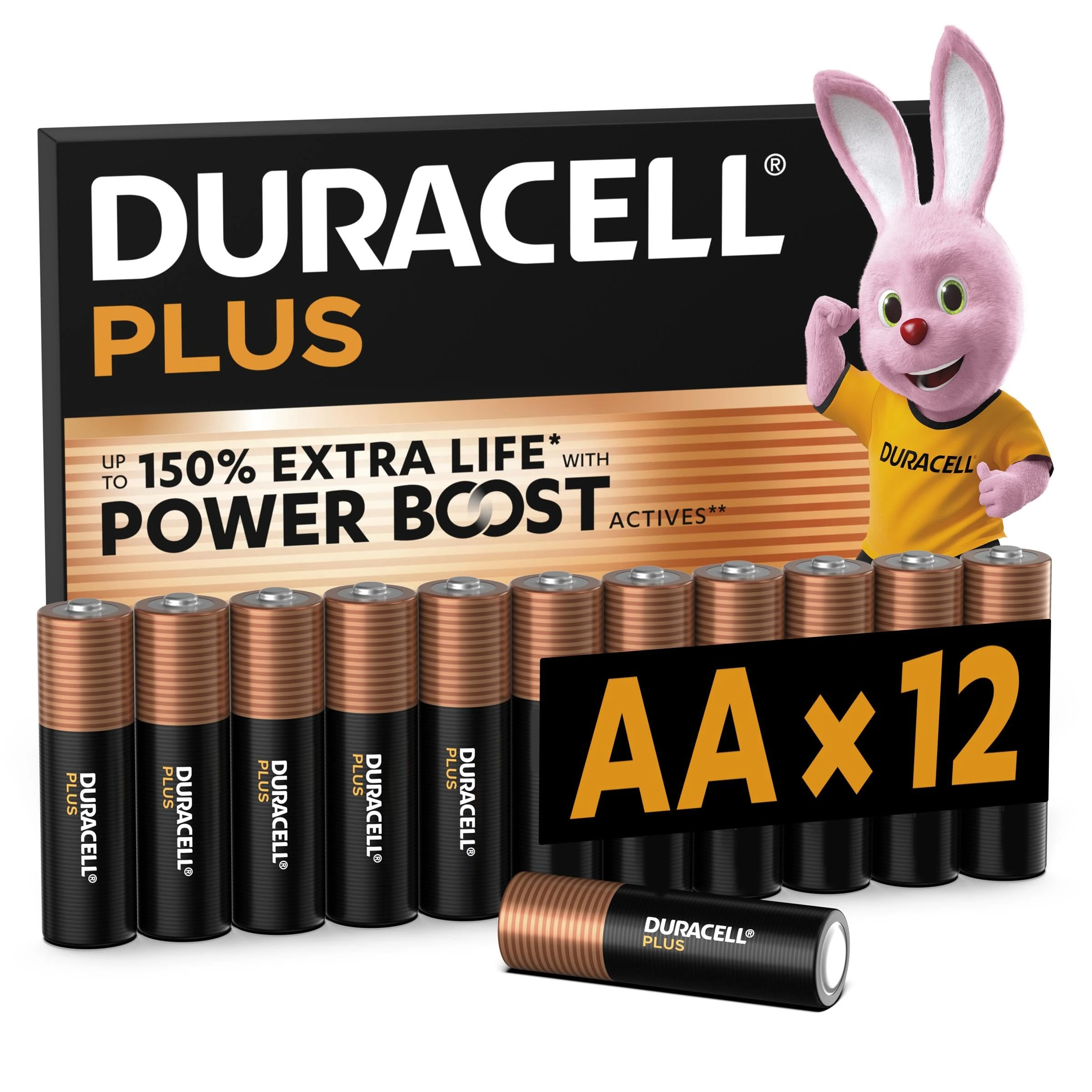 Duracell Plus AA 12 Pack