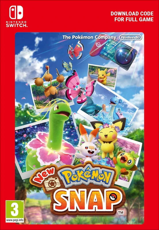 Nintendo New Pokemon Snap - Nintendo Switch Download Code - Image 1