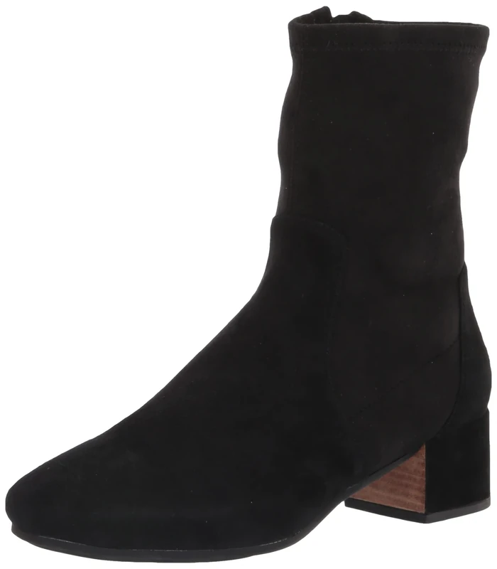 Gentle Souls Ella Stretch Ankle Boot - Black, Women's Size 5.5 UK