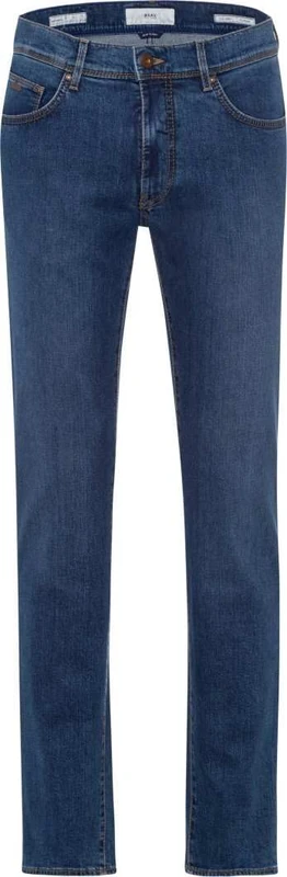 Brax Feel Good Style Cadiz Men's Five Pocket Straight Fit Jeans, Blue (Regular Used Blue), 48W x 30L - Image 1