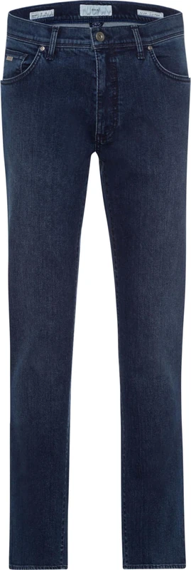 Brax Feel Good Style Cadiz Men's Five Pocket Straight Fit Jeans, Dark Blue, 30 W/34 L