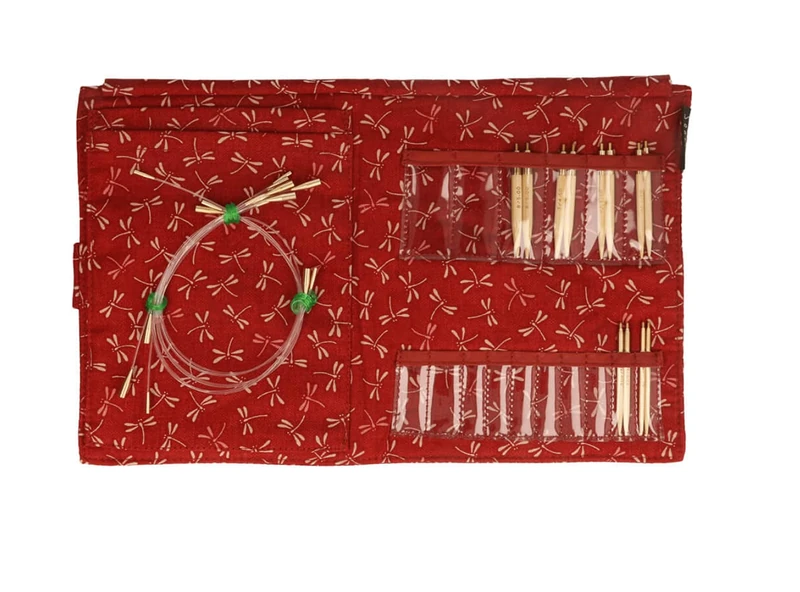 Seeknit Circular Knit Set, Bamboo, red, SH