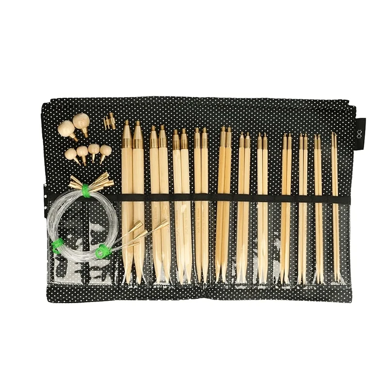 Seeknit KA57826-04 Circular Knitting Set, Bamboo, Cock, Standard