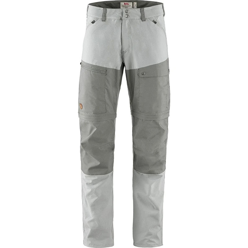 FJALLRAVEN F81154-016-046 Abisko Midsummer Zip Off Trousers M Shark Grey-Super Grey 52