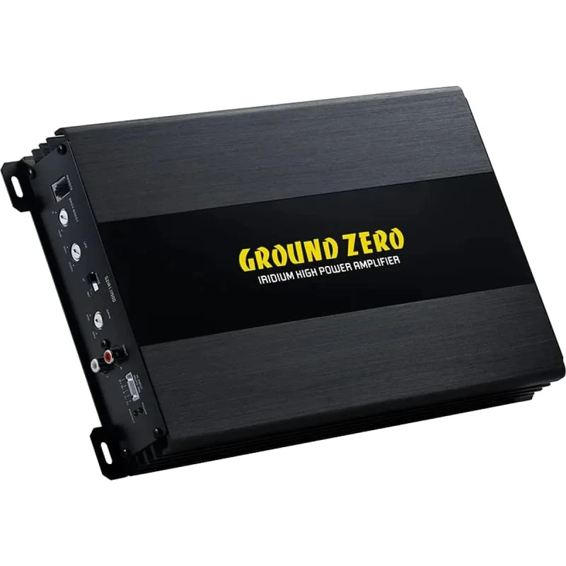 Ground Zero IRIDIUM 1.1500D 2600W Max 1Ohm Mono Class D Full Range Amplifier - Image 1