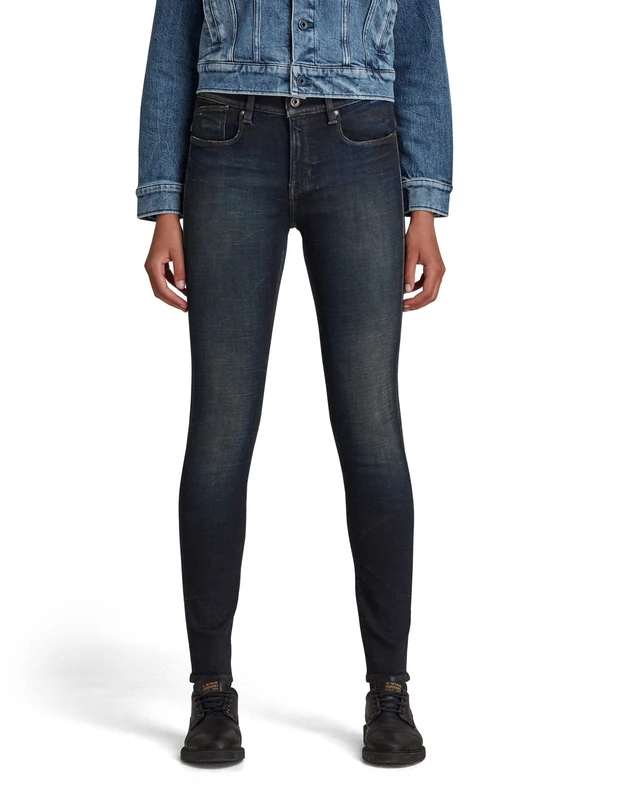 G-Star Women's Lhana Skinny Jeans, Blue (Worn in moss D19079-C051-C777), 26W / 32L