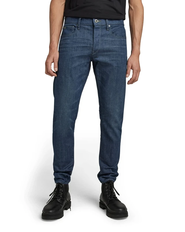 G-Star Men's 3301 Slim style Jeans, Black (worn in leaden 51001-C922-C776), 26W / 32L