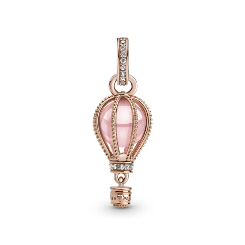 Pandora Sparkling Pink Hot Air Balloon Dangle Charm 789434C01