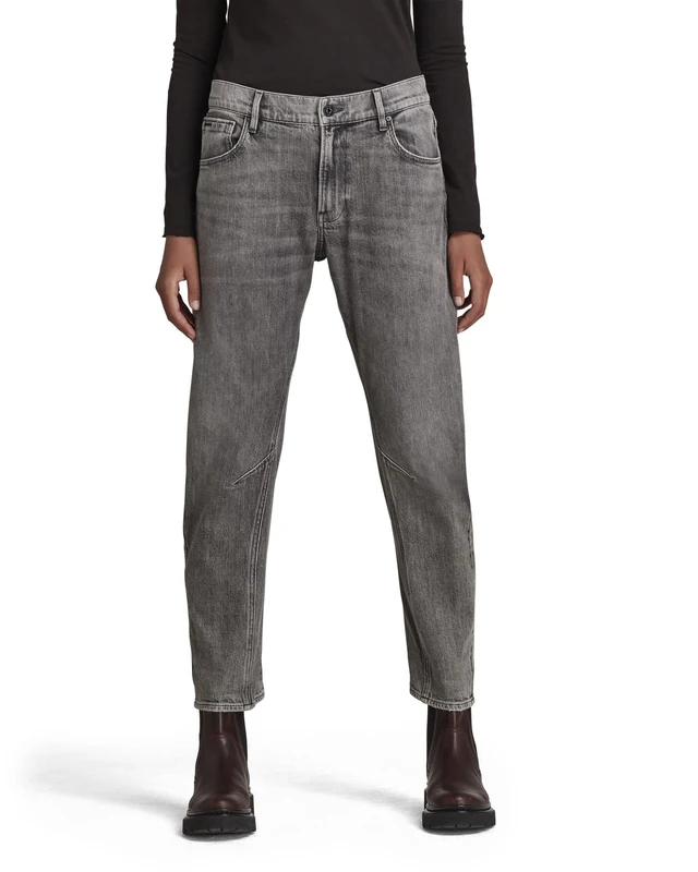 G-Star Women's Arc 3D Boyfriend Jeans, Grey (faded carbon D19821-C909-C762), 26W / 30L