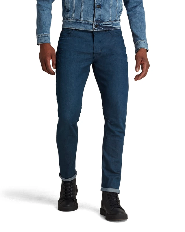 G-Star Men's A-Staq Tapered Jeans, Blue (3d raw denim D20005-C829-1241), 27W / 30L
