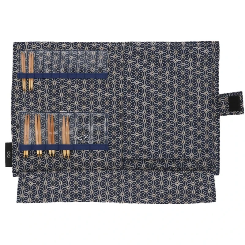 Seeknit Circular Knitting Needles Set, Bamboo, red, Kleine