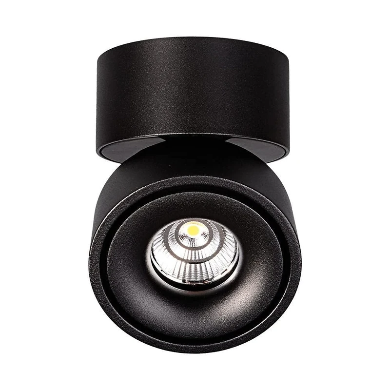 APEX 3412/10 LED Wall Spotlight, COB 13 W, 3000 K, 891 Lumen, Triac, Dimmable, Black