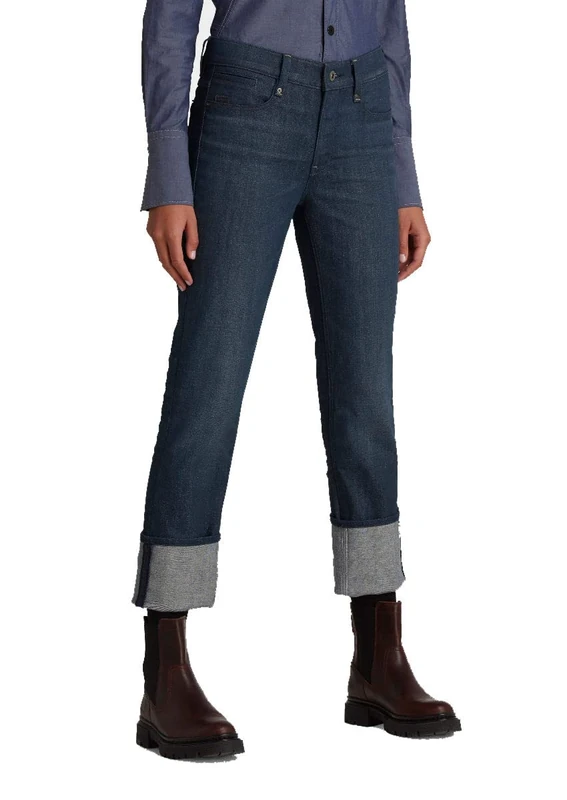 G-Star Women's Noxer Straight Jeans, Black (worn in leaden D17192-C922-C776), 28W / 30L