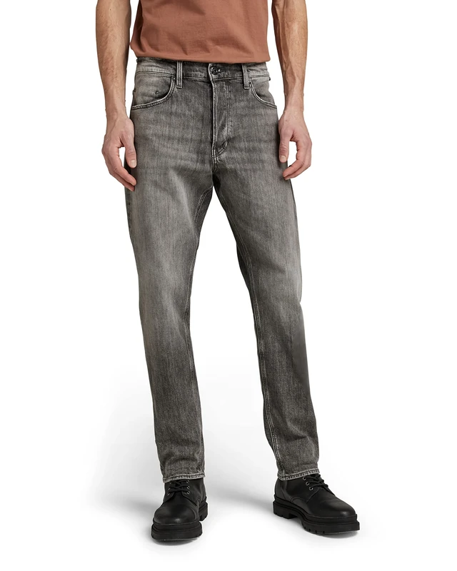 G-Star Men's Triple A Regular Straight Jeans, Grey (faded carbon D19161-C909-C762), 29W / 34L