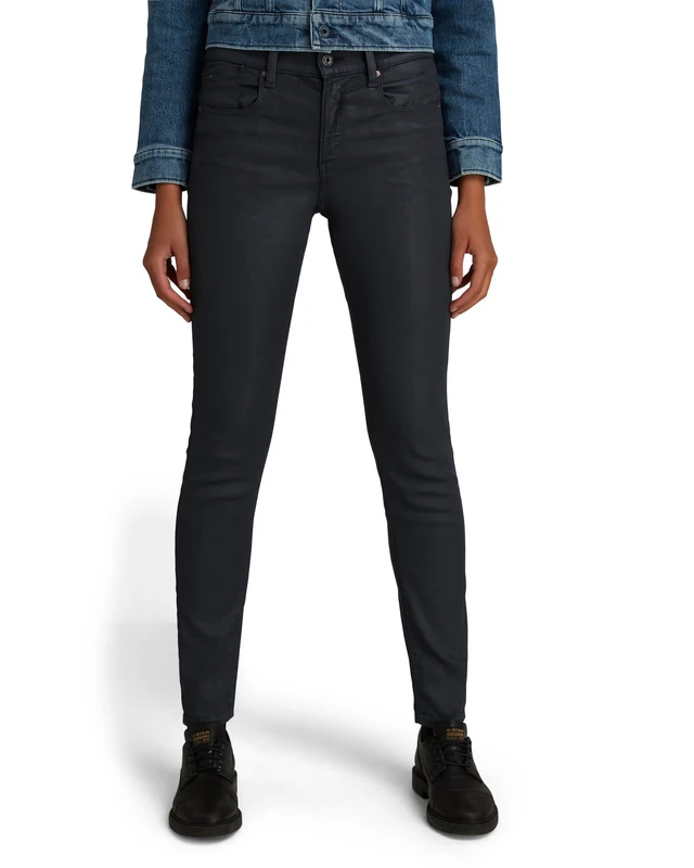 G-Star Women's Lhana Skinny Jeans, Grey (soot metalloid cobler D19079-5245-C772), 27W / 30L - Image 1