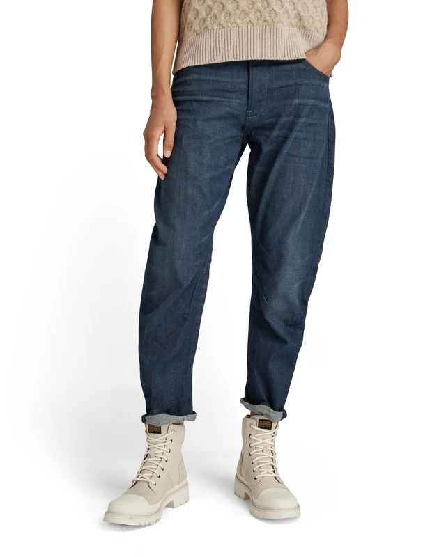 G-Star Women's Arc 3D Boyfriend Jeans, Black (Worn in leaden D19821-C922-C776), 26W / 30L