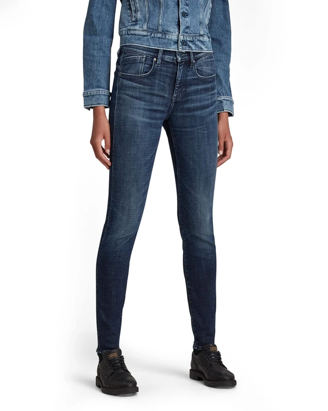G-Star Women's Lhana Skinny Jeans, Blue (faded undersea D19079-C051-C768), 24W / 30L