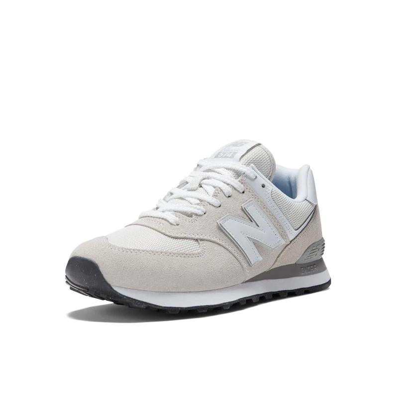 New Balance Mens Nb 574 Sneakers, Nimbus Cloud With White, 7 UK