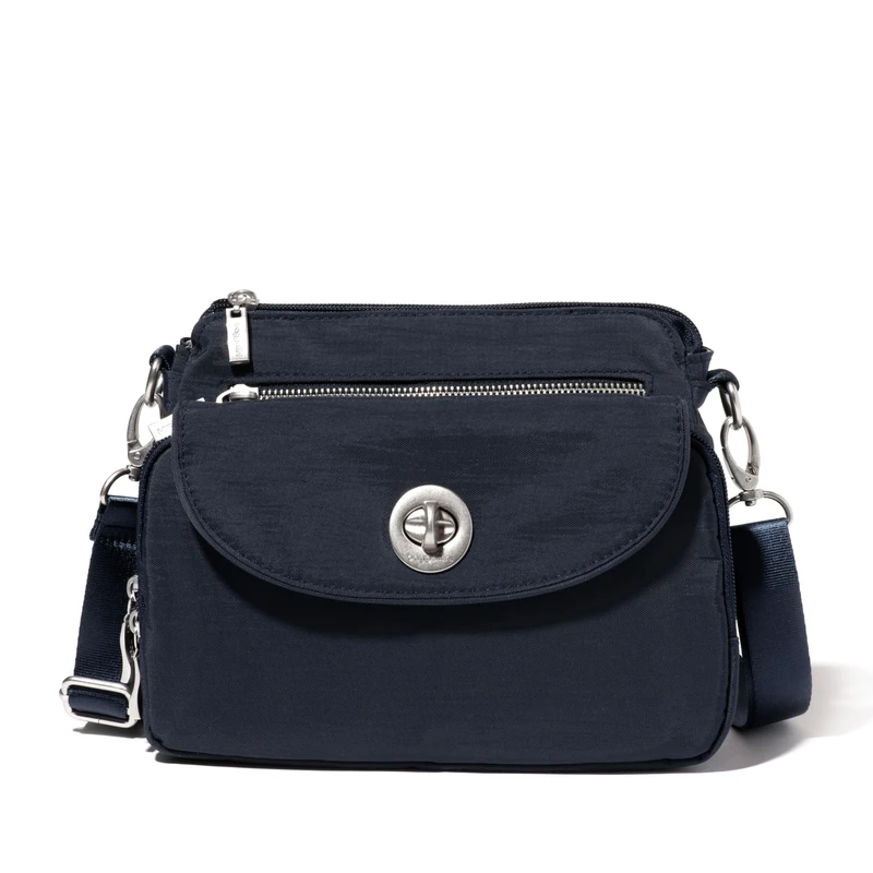 Baggallini Unisex-Adult Calais Crossbody Bag, French Navy, One Size