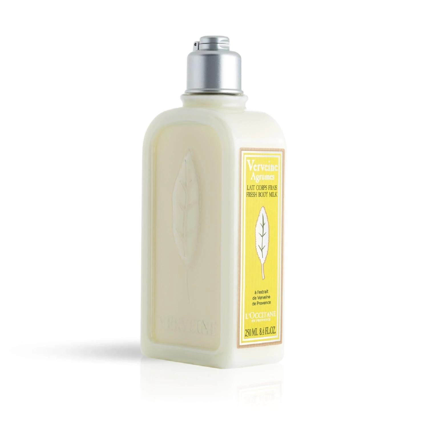 L'OCCITANE Citrus Verbena Body Milk 250ml | Vegan & 99% Readily Biodegradable | Luxury & Clean Beauty Skin Moisturiser for All Skin Types