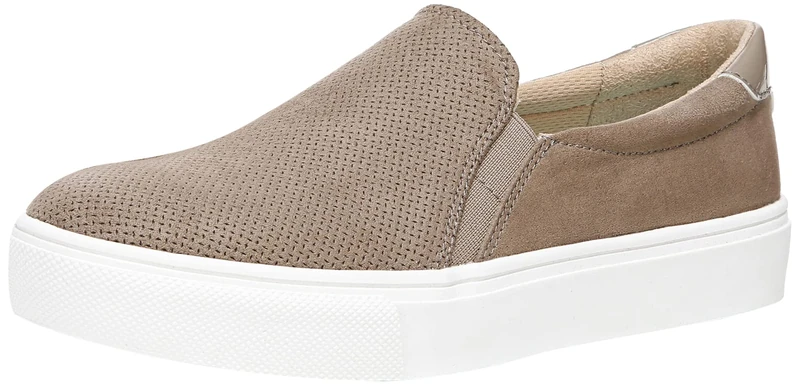 Dr. Scholl's Shoes Nova Women's Sneaker, Woodsmoke Microfibre, 3.5 UK