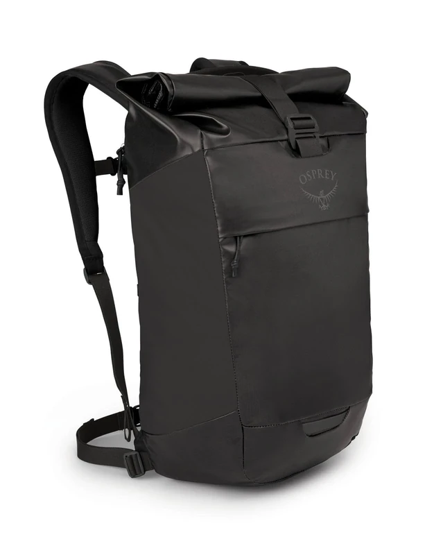 Osprey Europe Transporter Roll Top Unisex Lifestyle Pack Black - O/S
