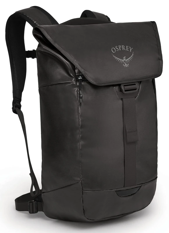 Osprey Europe Transporter Flap Unisex Lifestyle Pack Black - O/S