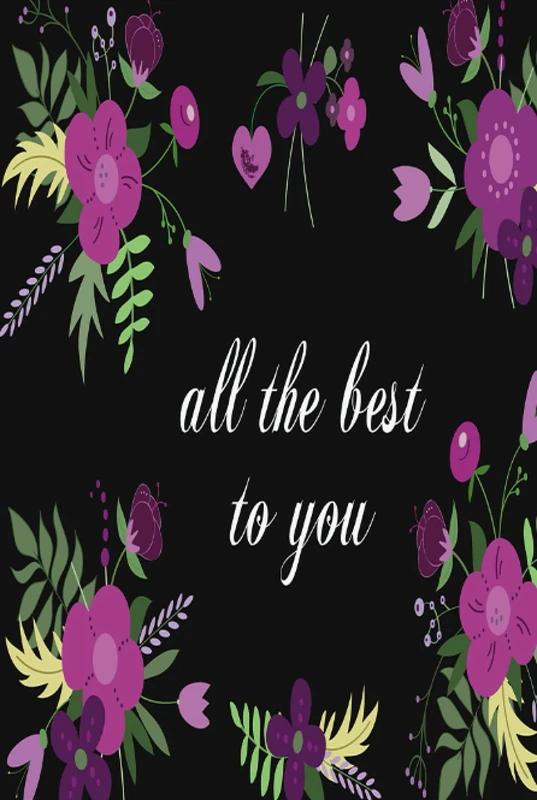 All The Best To You: 333 Blank Notebook Pages Ask and you shall receive. Write to your wishes they will all come true.
