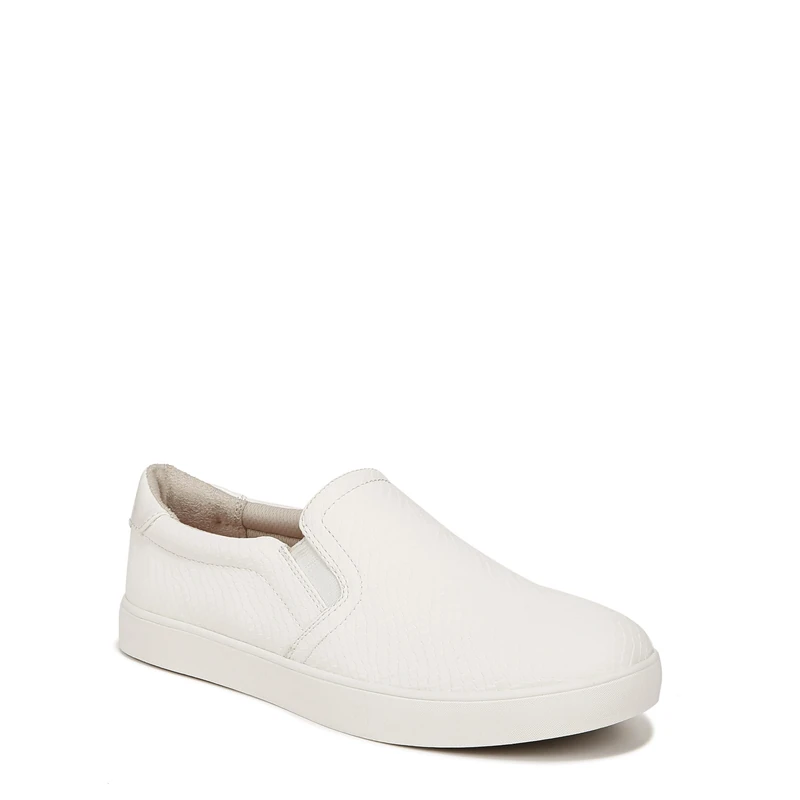 Dr. Scholls Shoes Women's Madison Slip On Fashion Sneaker, White Sunset Snake, 4.5 UK