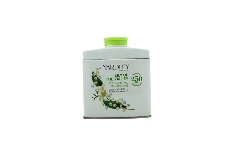 Yardley London Lily of the Valley Talc 50g - Silky Soft Powder