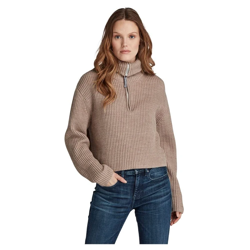 G-Star Women's Skipper Knit, Beige (dk brick D20607-B670-1214), XXS