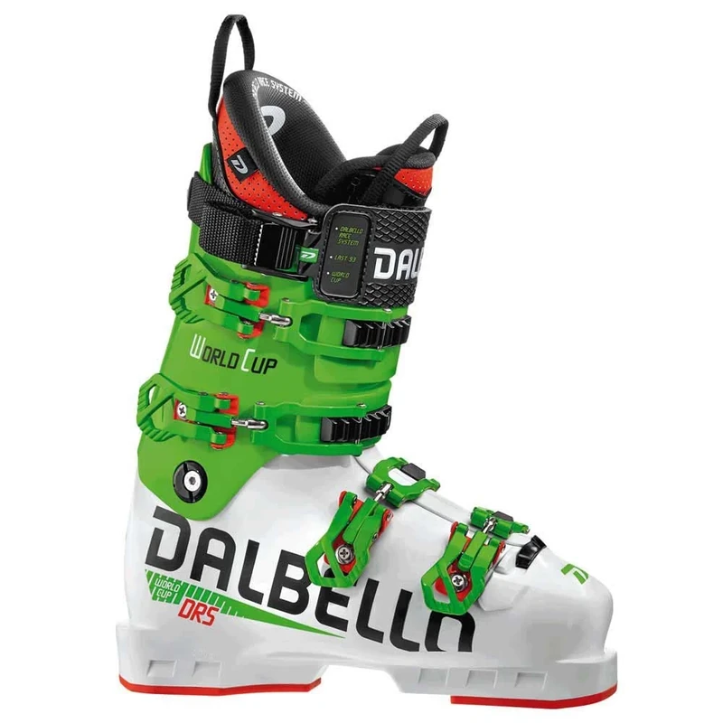 Dalbello Unisex - Adult DRS WC SS Plain Ski Boots, White/Race Green, 23.5