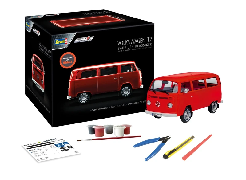 Revell 01034 Advent Calendar - VW T2 Bus (easy-click)