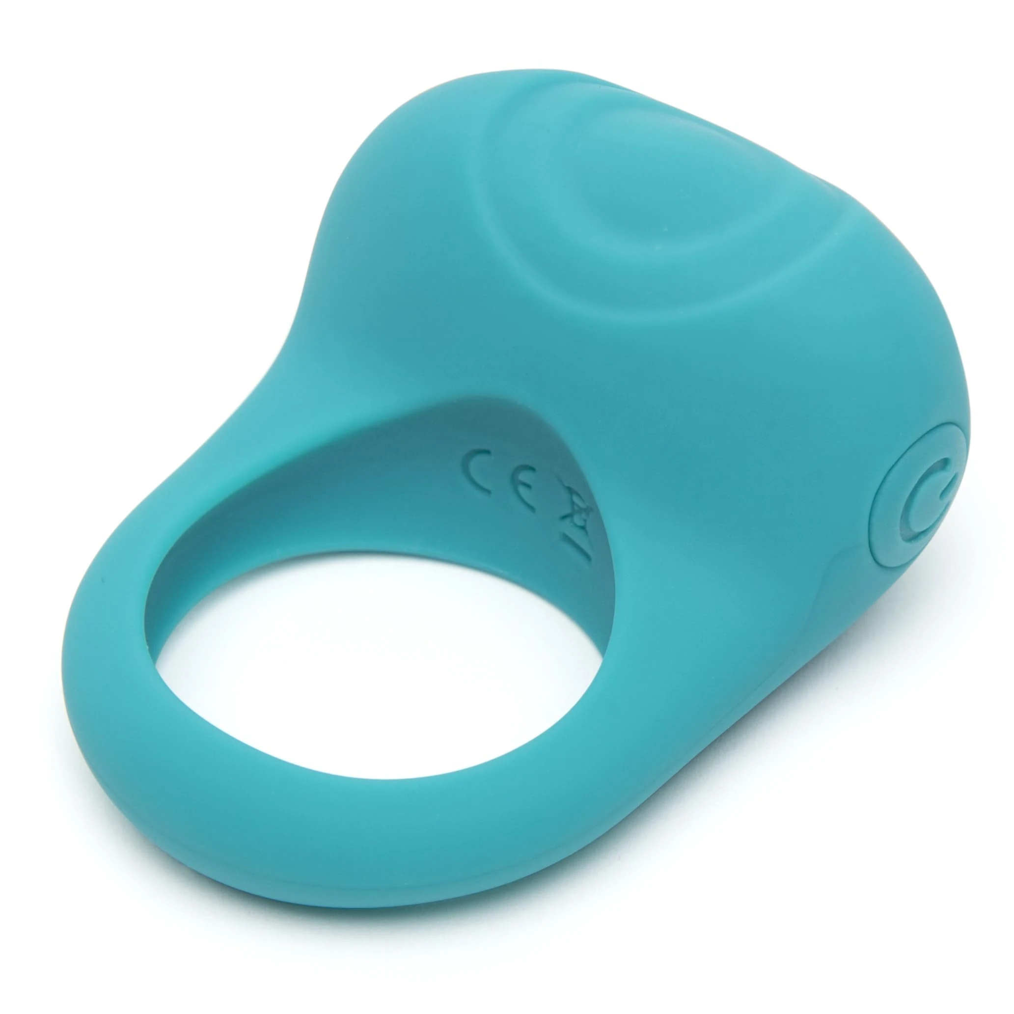 Lovehoney Ignite Vibrating Cock Ring - Stretchy Silicone Penis Ring - Beginner Friendly 20 Function Adult Toys for Couples Sex - Rechargeable - Waterproof - Turquoise