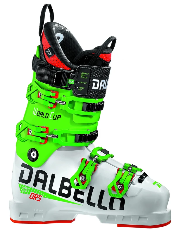 Dalbello Unisex - Adult DRS WC S Plain Ski Boots, White/Race Green, 24.5