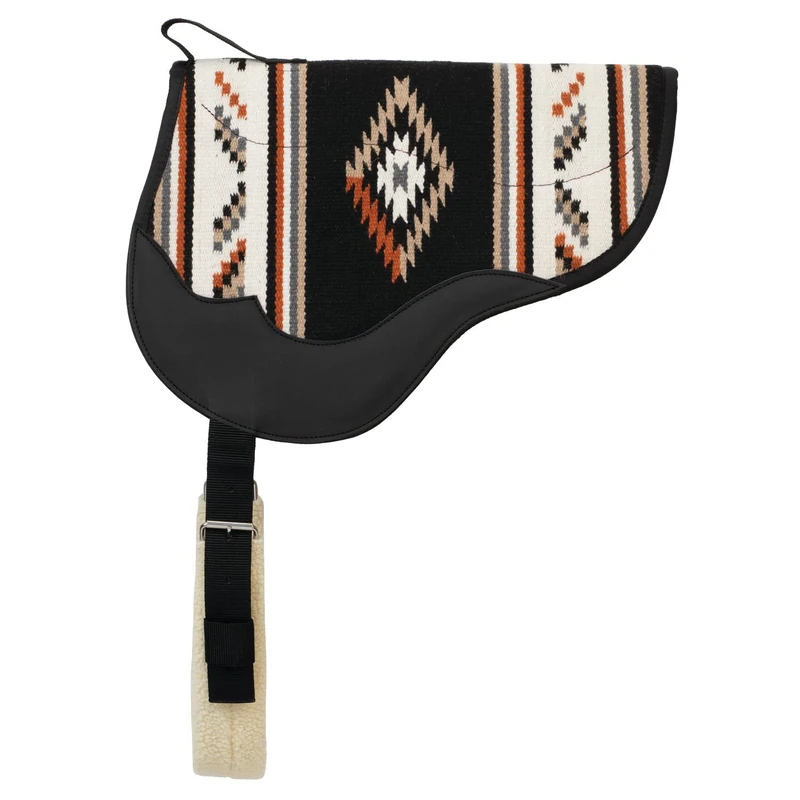 Weaver Leather Wool Blanket Top Bareback Pad