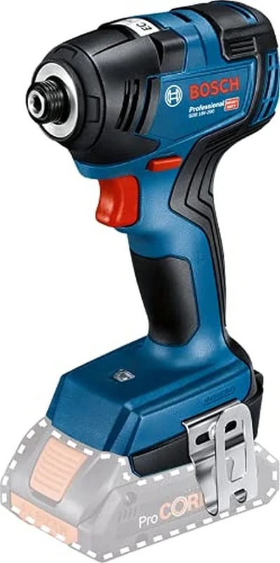 Bosch Professional 18V System Cordless Impact Driver GDR 18V-200 (max. Torque of 200 Nm, Without Battery/Charger)