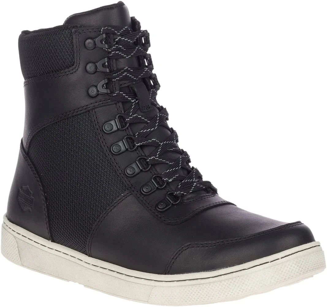 Harley-Davidson Men's DIXSON 6" Sneaker, Black, 11