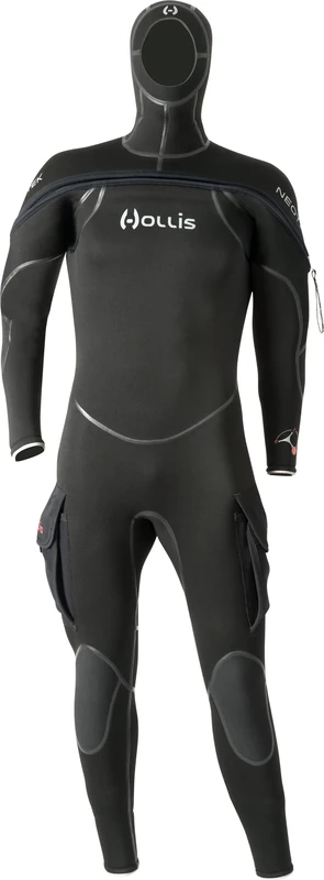 Hollis 277.2810.005 Neotek Semi-drysuit, V2, Unisex, Lg for Adults, Ideal for Everyday use