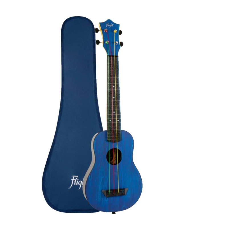 Flight Music Ukuleles Ukeleles Long Neck Soprano Travel Ukulele - Kidz,TUSL-KIDZ