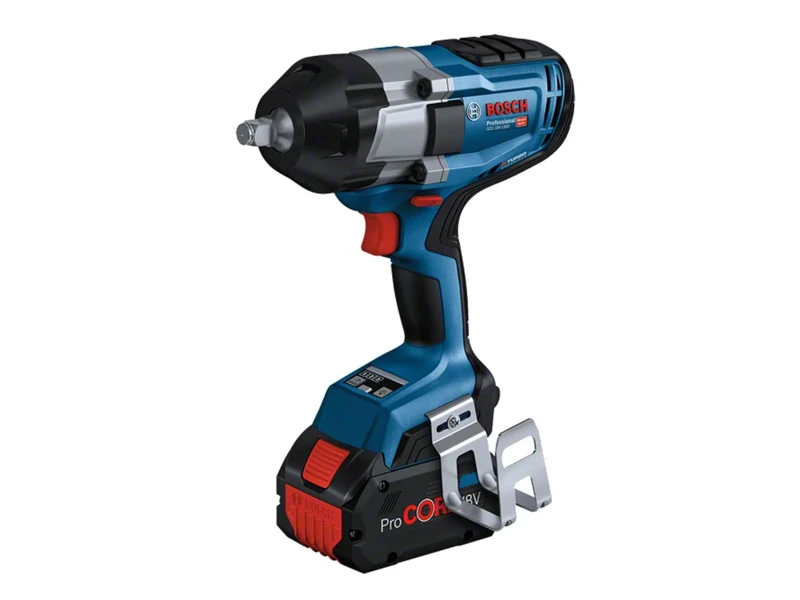 Bosch Professional 18V System BITURBO Cordless Impact Driver GDS 18V-1000 (incl. 2x ProCORE18V 5.5Ah Batteries, GAL 1880 CV Fast Charger, L-BOXX 136)
