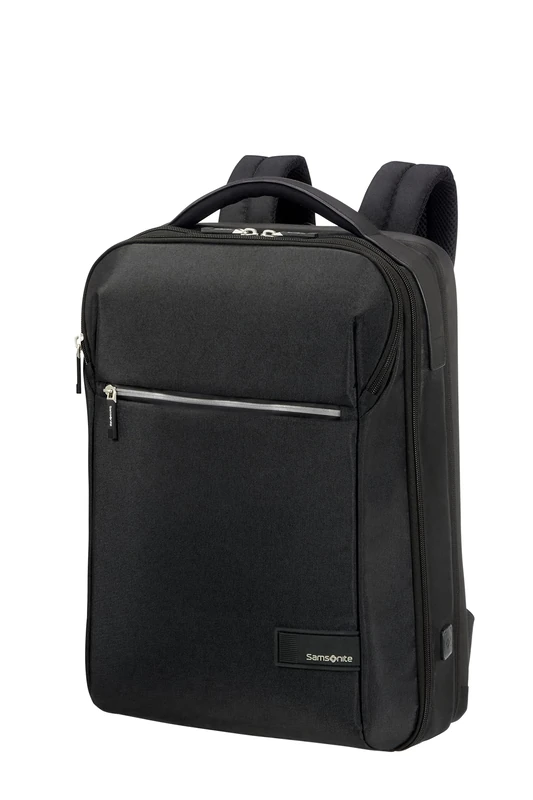Samsonite Litepoint - Expandable Laptop Backpack 17.3 Inch, 46 cm, 25/31 L, Black (Black)