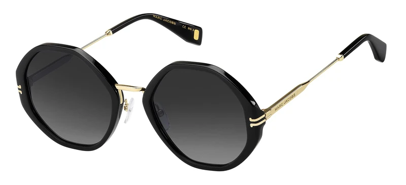 Marc Jacobs Mj 1003/s 807/9O BLACK Sunglasses Women's Polyamide, Standard, 54