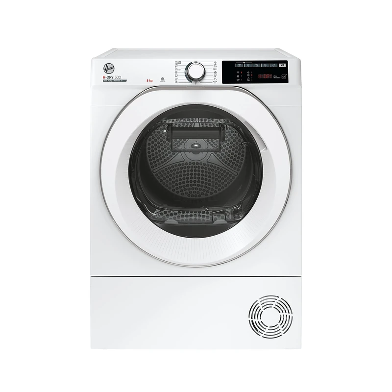 Hoover H-Dry 500 NDEH8A2TCE Freestanding Heat Pump Tumble Dryer, WiFi Connectivity, A++, 8 kg Load, White