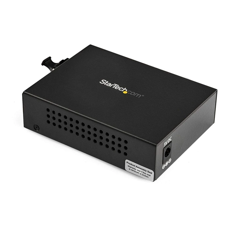 StarTech.com Compact Fiber Optic Gigabit Ethernet Media Converter - 850nm MM LC - 550m - Image 1