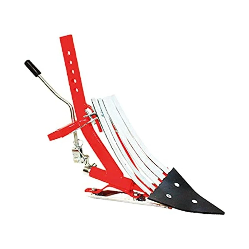 Bricoferr 4-7HP Reversible Plow for Motorhoe/Motocultor, Hitch Free