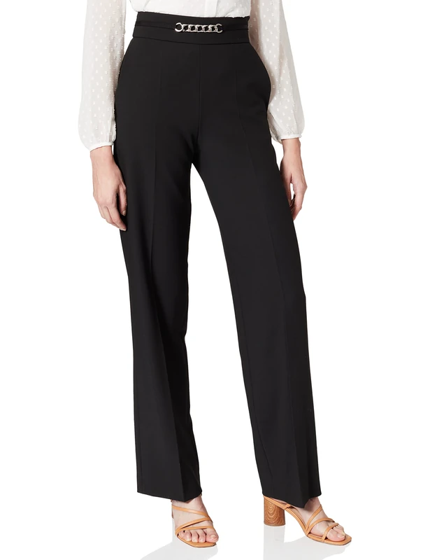 HUGO Women's Hemiki Trousers - Black - 14