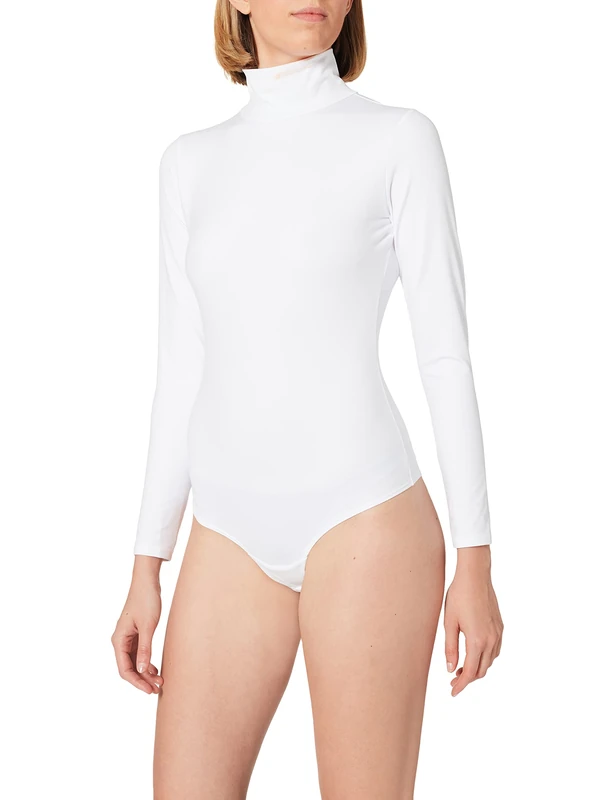 Spanx Women's Shapewear Bodysuit, Weiß, Standard - Image 1