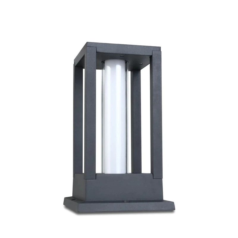 Wonderlamp, Outdoor LED Outdoor Wall Surface (7W), Waterproof IP 54, Neutral Light, Lighting for Garden, Patio, Anthracite