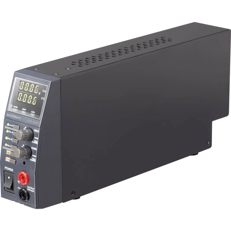 Voltcraft LSP-1362 Laboratory Power Supply, Adjustable 0.5-36V 5A (Max) 80W Auto Range, Master/Slave Function, Number of Output